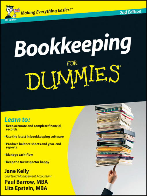 Bookkeeping For Dummies (eBook)